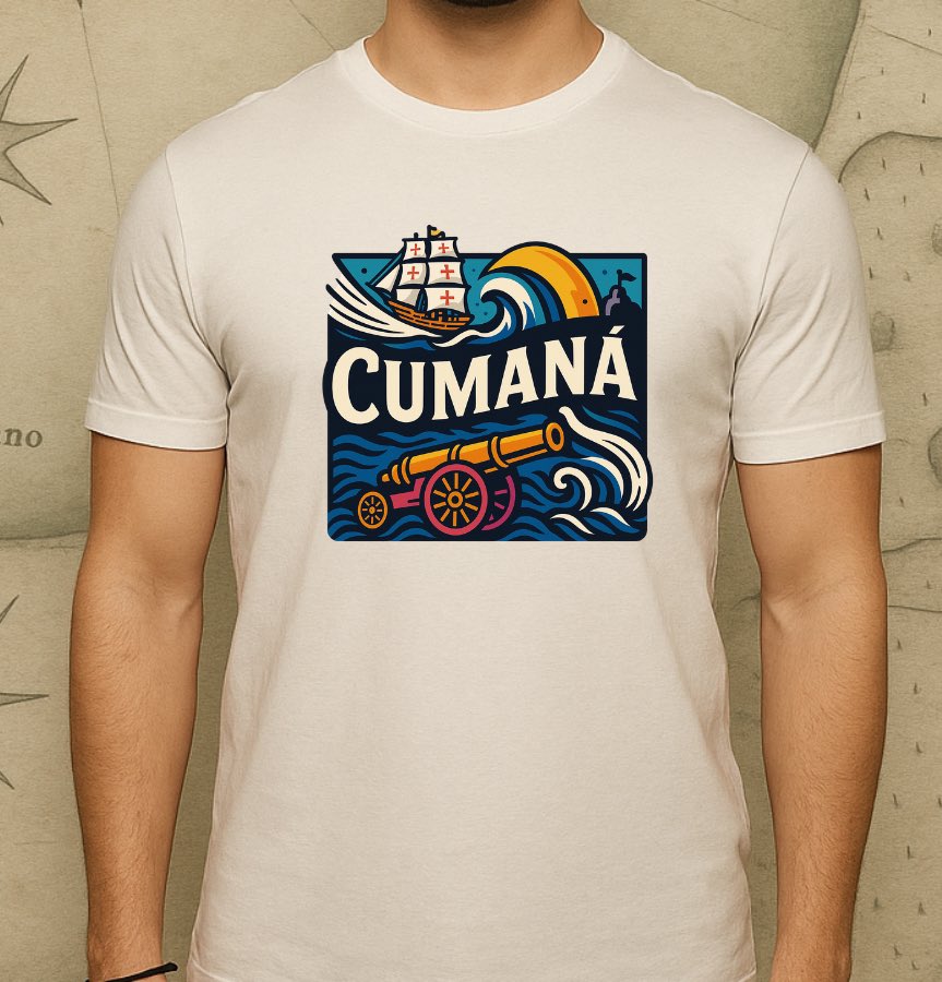 SomosCumana's tweet photo. Nuestras camisas son un homenaje a nuestra tierra. #ModaConIdentidad💛💙
✨ NUEVO DISEÑO DISPONIBLE✨
• Valor: 10$
• Tallas: S-M-L
Disponibles en: https://t.co/Y90nLuHQ1t
...
#SomosCumaná #MásCumanésQueNunca https://t.co/sFmAxhRI1N