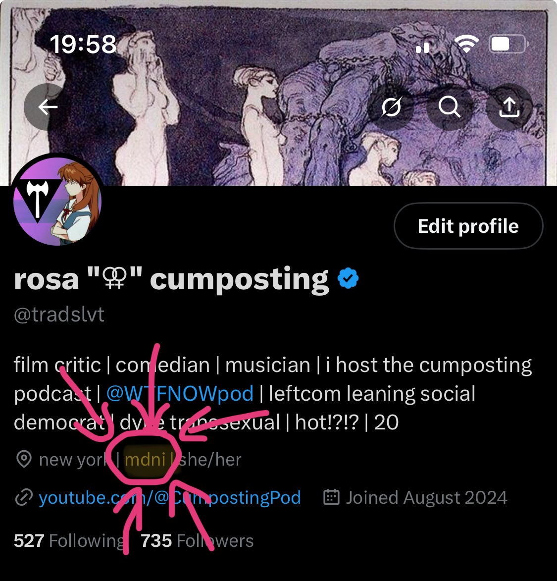 REMINDER, MINORS DNI!