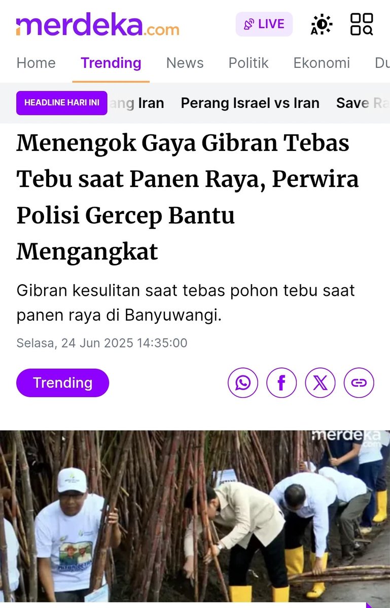 Buat repot aja si Gibran ini.. Ga usah gaya tebas tebu kalau nyetak gol aja masih dibantu sama kiper lawan..

Terima kasih Pak Perwira yang gercep membantu.. 🙏🏼