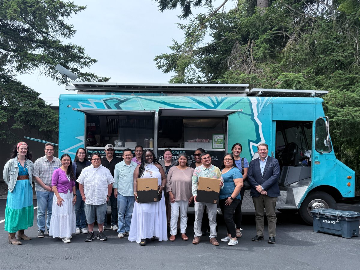 Today, our Corporations and Charities division joined the Northwest Native Chamber to meet with local Native American small business owners and nonprofit leaders during WaNACC's Grants Recognition Ceremony in Bellevue, WA. #OSOSOnTheRoad