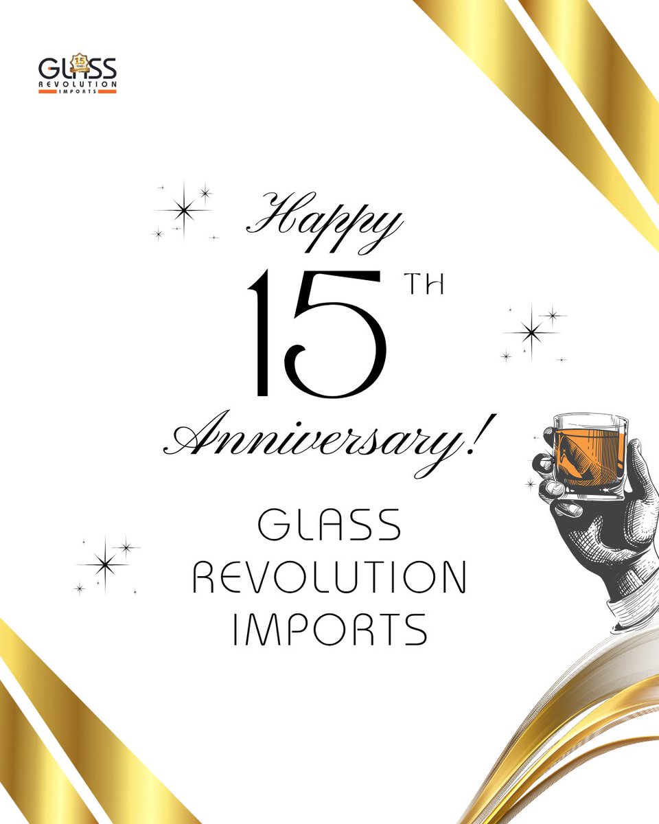 We are celebrating our 15th anniversary.

This year marks 15 years of bringing you award-winning spirits from around the globe. 

Thank you for your continued support throughout the years!  

#glassrev #awardwinning #spirits