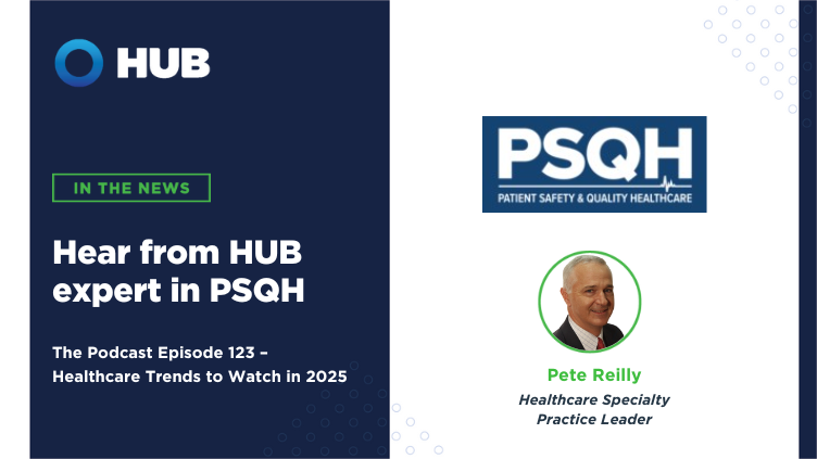 Healthcare leaders: Are you ready for 2025's biggest trends? In Episode 123 of PSQH, our very own Peter Reilly shares insights on the evolving landscape of healthcare. 

Listen to the full podcast here: ow.ly/h2aK50WfLsu

#HealthcareIndustry #Healthcare #BusinessInsurance