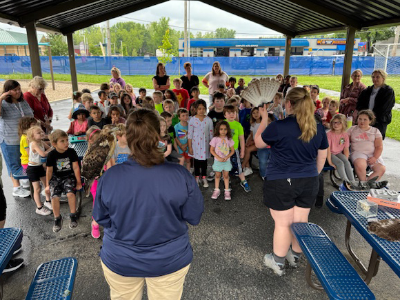 Valley Park cozied up for a cause! 🦅 Our PJ Day fundraiser raised nearly $480 to “adopt” 3 raptors from the World Bird Sanctuary: Puck, Gambit and Blue! Big thanks to Dr. Sencibaugh, Mrs. Louder and all who joined in! 💙🧡 #VPPride