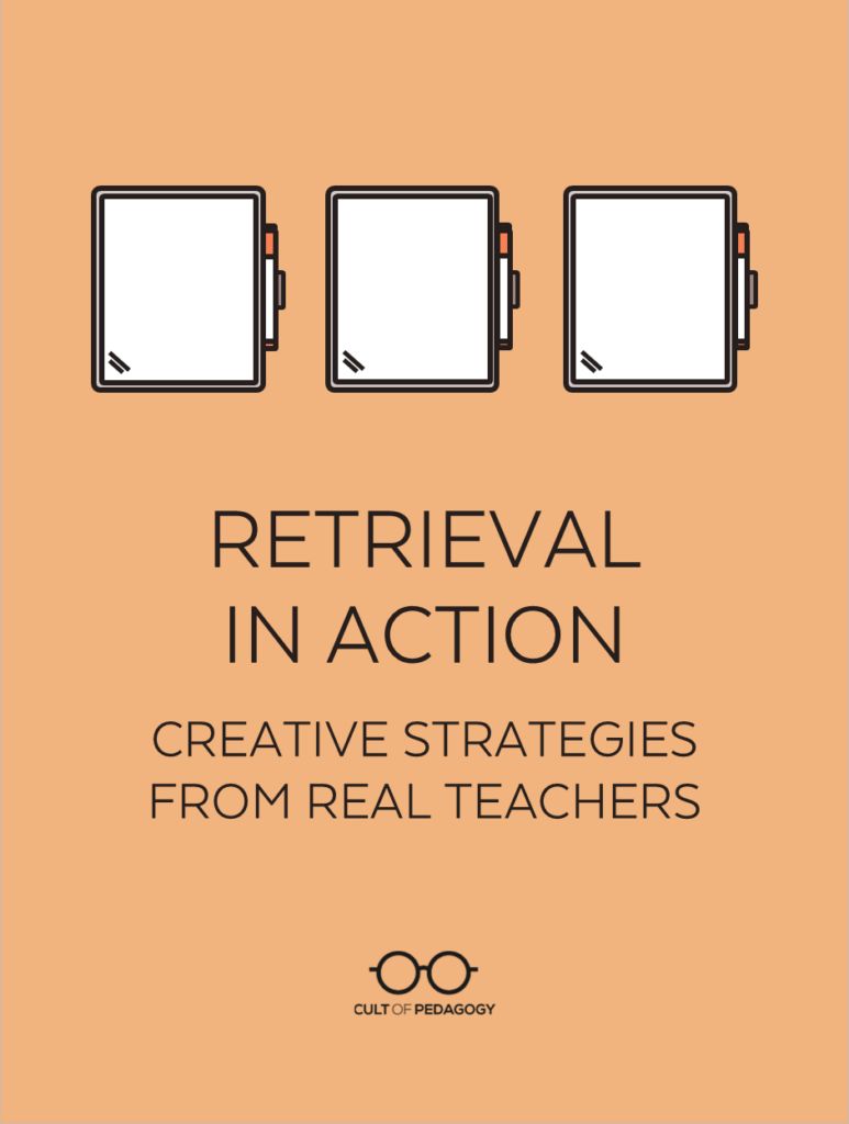 TCEA's tweet image. ✏️ 9 Teacher-Tested Retrieval Strategies
From mini‐whiteboards to ‘Question du Jour’ and confidence ratings—here are 9 real‑classroom tactics that make retrieval practice fast, fun, and formative. Worth every minute!

buff.ly/SDvKWXk via @CultofPedagogy 
#edutwitter…