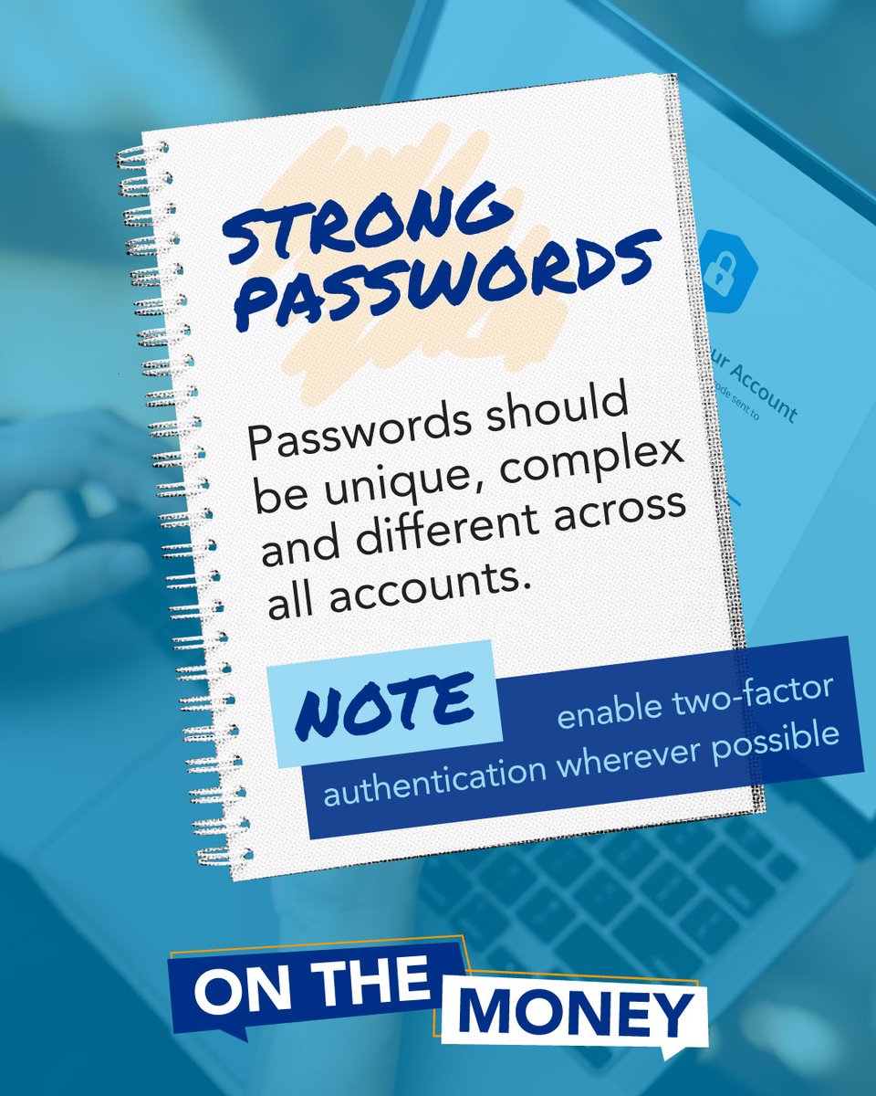 Scam-proofing your life starts with the basics: strong passwords, smart clicks, and staying in the know. Scammers are evolving but so can you. Visit our website to read more about how to protect yourself!
redfcu.org/personal/finan…
🕵️‍♀️ #OnTheMoney