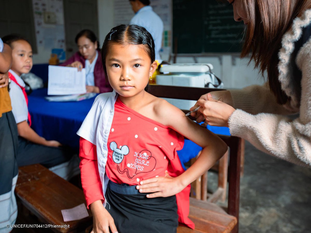 UNICEF (@unicef) on Twitter photo Vaccines have saved 154M lives in 50 years - but millions of children still miss out.
This week, world leaders and <a href="/gavi/">Gavi, the Vaccine Alliance</a> members - including UNICEF, the EU & <a href="/gatesfoundation/">Gates Foundation</a> - will advocate for new vaccine funding.
Governments must scale up support to protect 500M children. Vaccines have saved 154M lives in 50 years - but millions of children still miss out.
This week, world leaders and <a href="/gavi/">Gavi, the Vaccine Alliance</a> members - including UNICEF, the EU & <a href="/gatesfoundation/">Gates Foundation</a> - will advocate for new vaccine funding.
Governments must scale up support to protect 500M children.