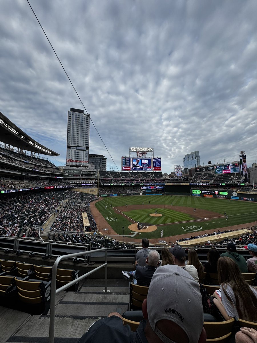 Here for the start of the winning streak! Who’s with me? #MNTwins