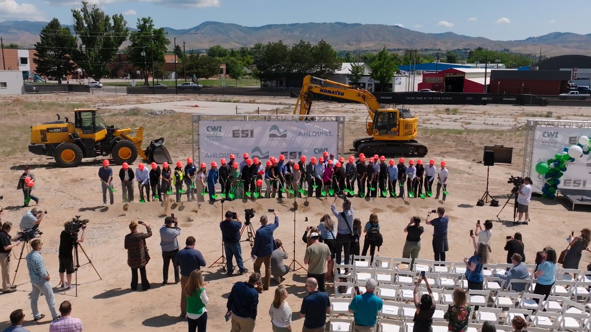 ahlquistdev's tweet image. The River District is officially underway! 💥
This project brings education, housing, wellness, and hospitality together in one transformational development.
Proud to partner with @cwidaho, ESI and so many others making it happen.
@TommyAhlquist @CityOfBoise @laurenmclean…