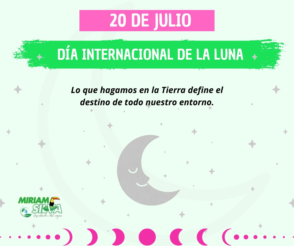 🌕 Todo lo que hagamos en la Tierra impacta nuestro entorno… incluso fuera de él.
#MiriamSilva #DiputadaDelAgua #PVEM #Ecatepec