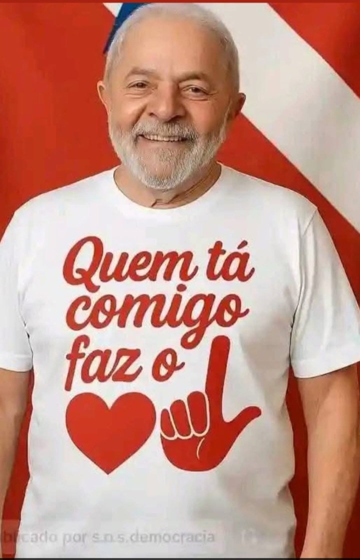 FAZ O L
LULA REELEITO 
LULA 2026