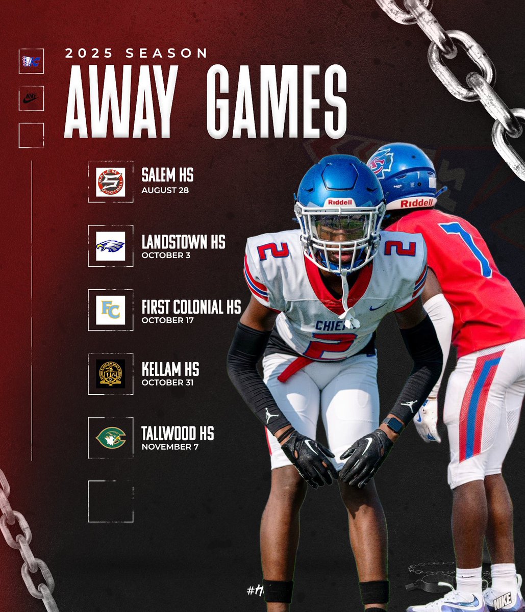 Coach Darryl Veal (@coachdarrylveal) on Twitter photo Friday Nights are coming…. Stop in evaluate some top 🎯 student-athletes at every position‼️
Agility
Speed
Mobility
Power
You name it… We got it. 26, 27, 28 & 29’s ready to be an immediate impact. #recruittheVille
#tomahawkstrong #hunt <a href="/KempsvilleFB/">Kempsville Chiefs Football</a> Friday Nights are coming…. Stop in evaluate some top 🎯 student-athletes at every position‼️
Agility
Speed
Mobility
Power
You name it… We got it. 26, 27, 28 & 29’s ready to be an immediate impact. #recruittheVille
#tomahawkstrong #hunt <a href="/KempsvilleFB/">Kempsville Chiefs Football</a>