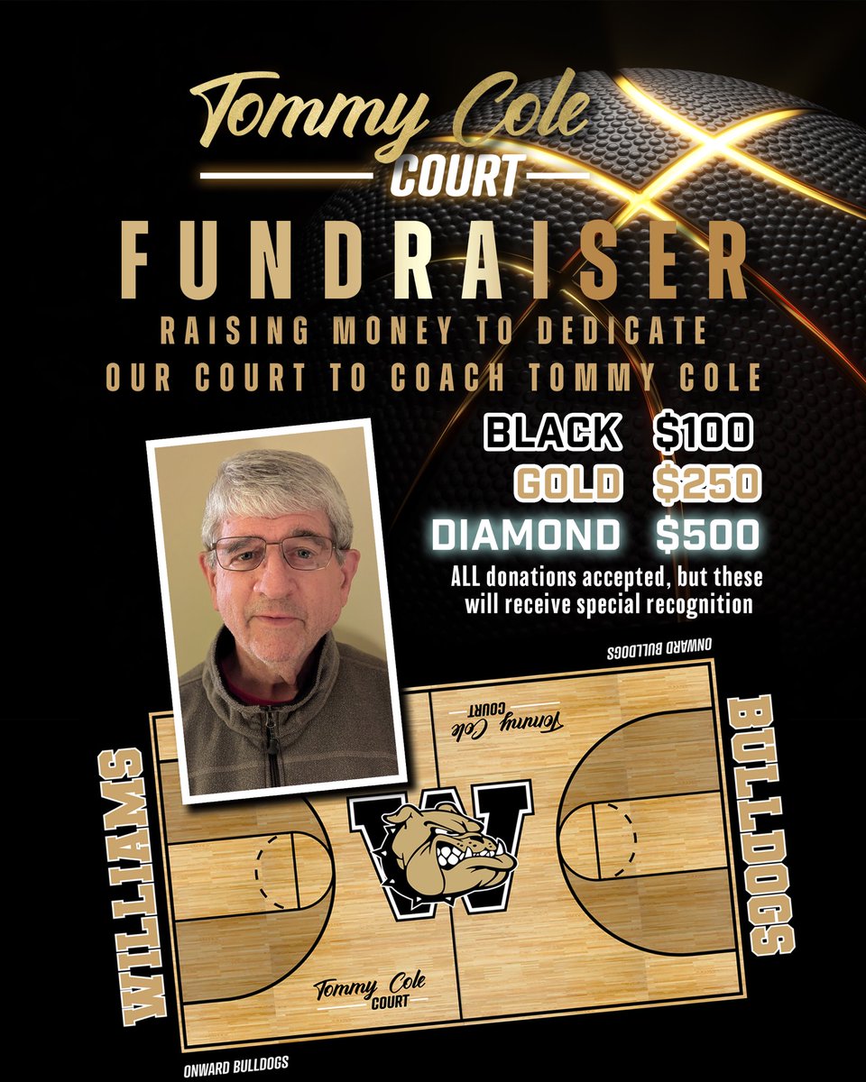 🔥 Every dollar gets us closer to Tommy Cole Court! 🏀 Donate $100+ and score an invite to the exclusive unveiling later this year. 👀🍾

💸 Venmo: <a href="/whs/">whs</a>-boosters-1 (Tommy Cole Court)
📬 Checks: WHS Booster Club (Memo: Tommy Cole Court)

#TommyColeCourt #Bulldogs