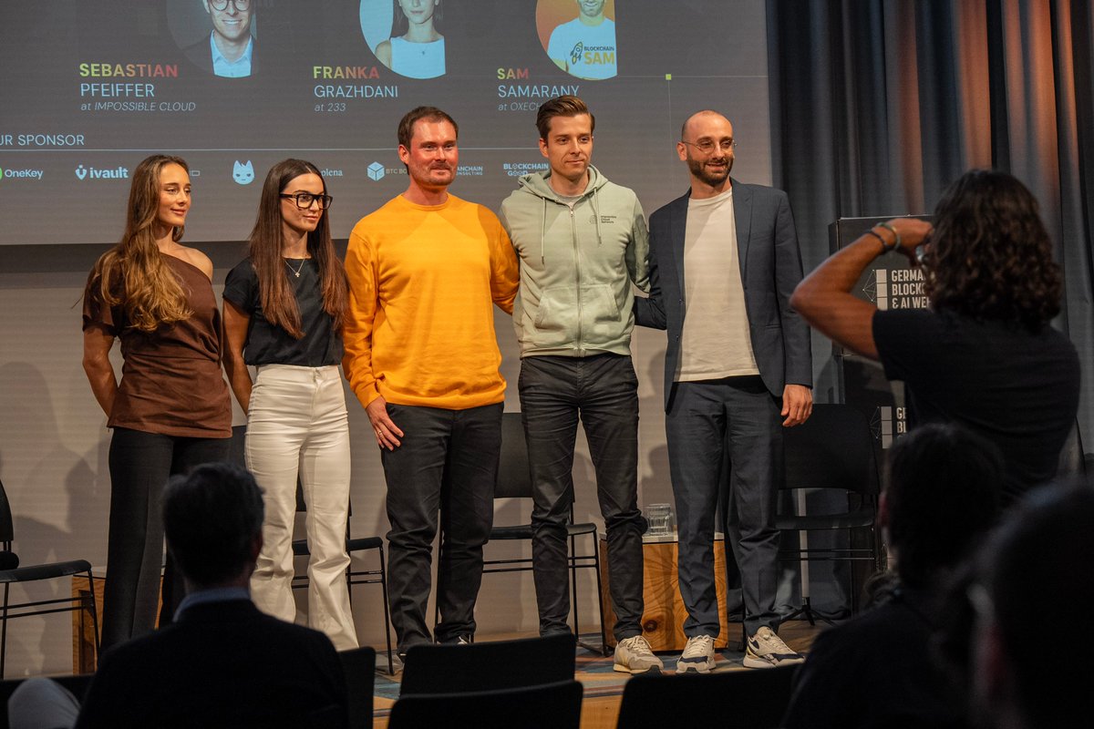 🚀 Panel Recap: "Building the Future"

In an inspiring session moderated by Sam Samarany from Oxechain.xyz, the “Building the Future” panel brought together bold minds who are actively shaping the next wave of Web3, cloud infrastructure, and corporate innovation:

In