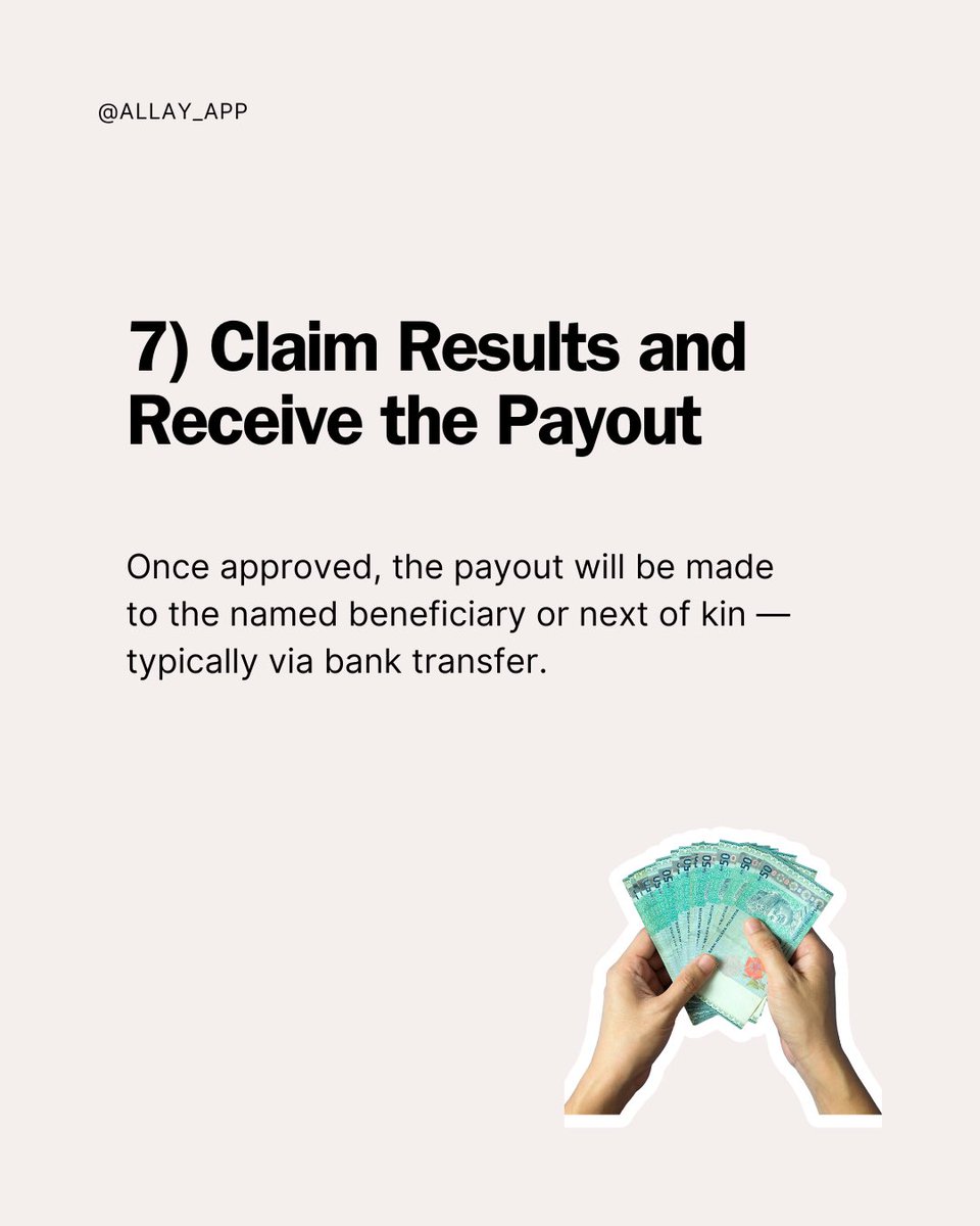 allay_app's tweet photo. 🛡️ How to claim life insurance in Malaysia? (2/3) https://t.co/FZkBWR8aUw
