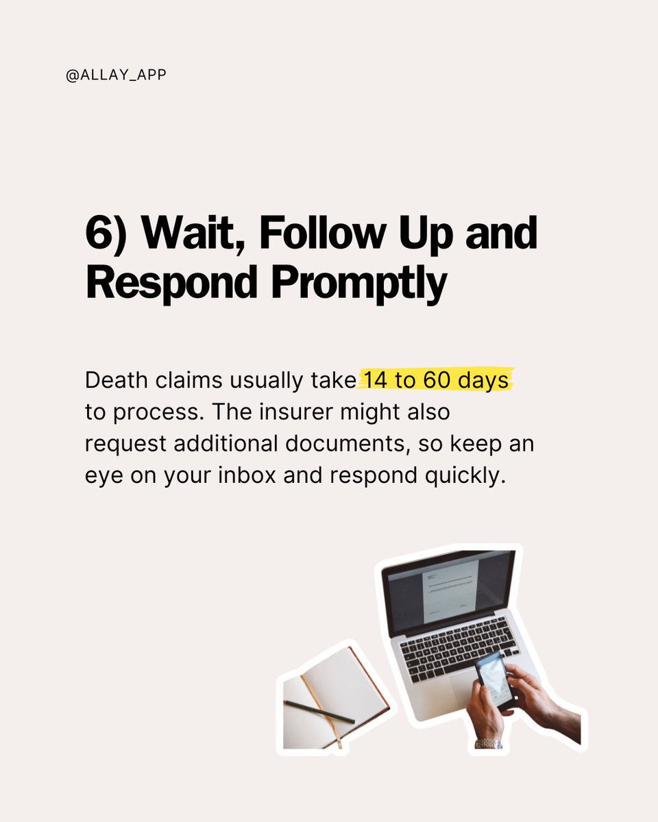 allay_app's tweet photo. 🛡️ How to claim life insurance in Malaysia? (2/3) https://t.co/FZkBWR8aUw