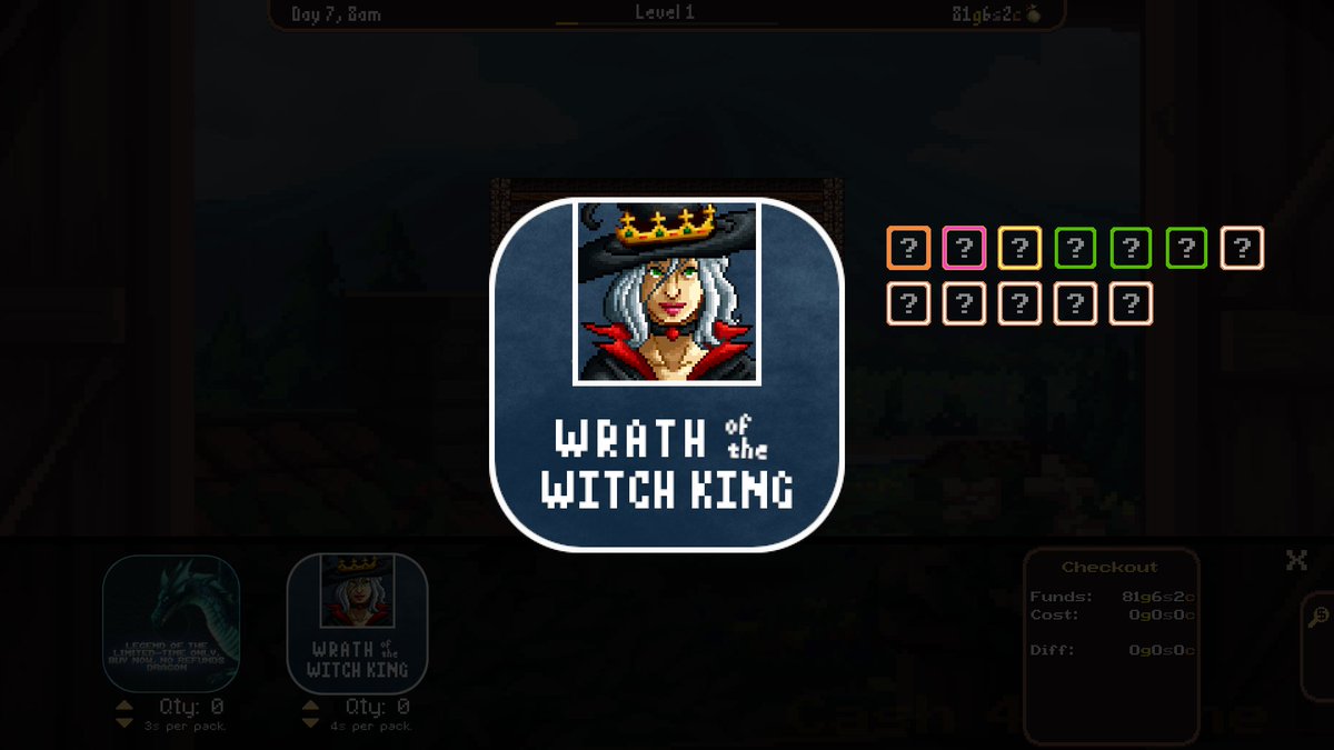Source_Errors's tweet image. In just 2 days, Loot Shop Simulator will be available in #earlyaccess. Here's a preview of the next item set (work in progress)!
Wishlist on Steam!
store.steampowered.com/app/3644050/Lo…
#IndieGame #IndieDev #RenPy