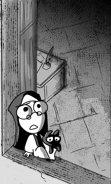 Preview de una viñeta de #engañosdescoloridos , temporada 3. Ha sido difícil ponerme "manos a la obra". Pero en el fondo, siento que es algo que le debo a Juanita (y me lo debo a mí). 
#engañoss3 #sorjuanainesdelacruz #webcomic