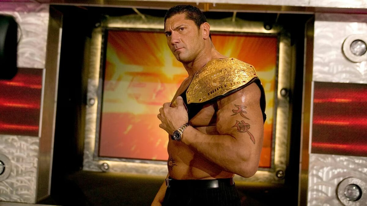 WrestleOps's tweet photo. 23 years ago today, The Ruthless Aggression Era in WWE was officially born. https://t.co/NFNVMT9Doi