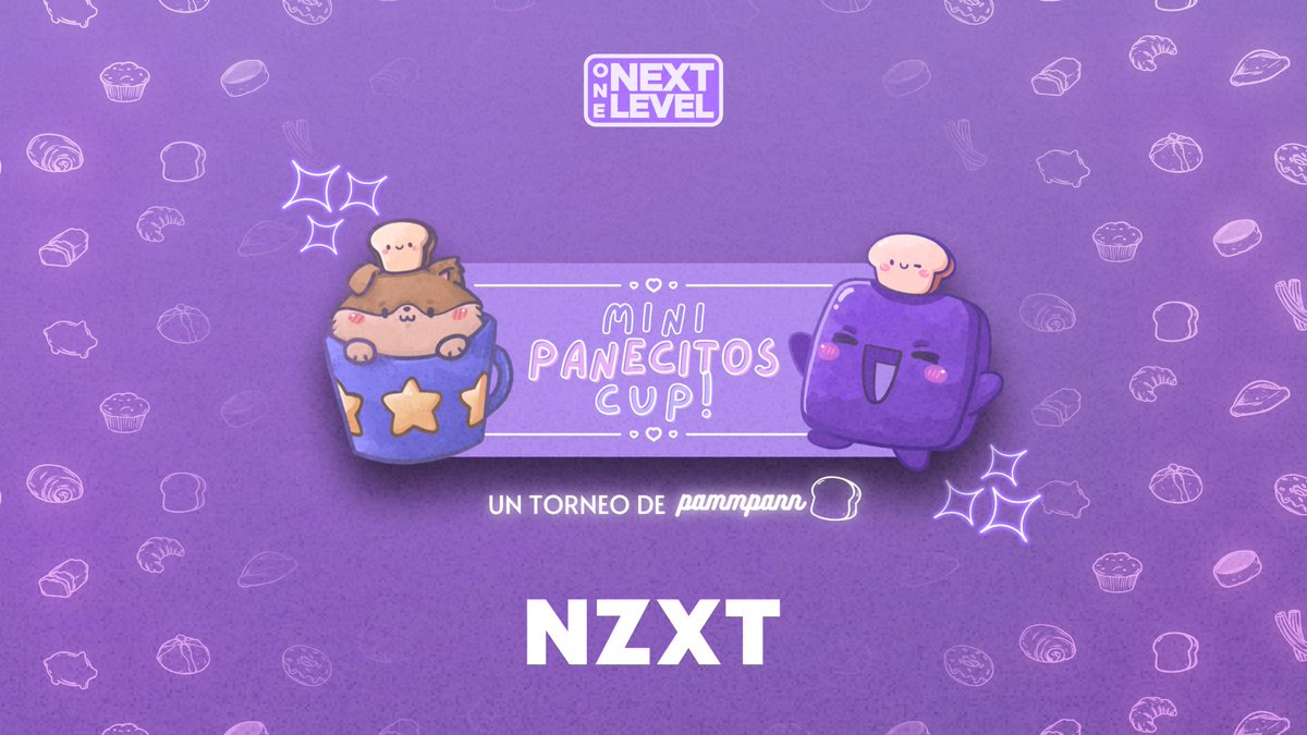 Alguien que de RT a este tweet se lleva una taza, una playera nzxt y un Mouse Lift Elite! ೀ⋆｡🍞
Y COMENZAMOOOOOOS con la Mini Panecitos Cup x NZXT! c: Estamos en directo! (1/2)
---twitch.tv/pammpann 💜