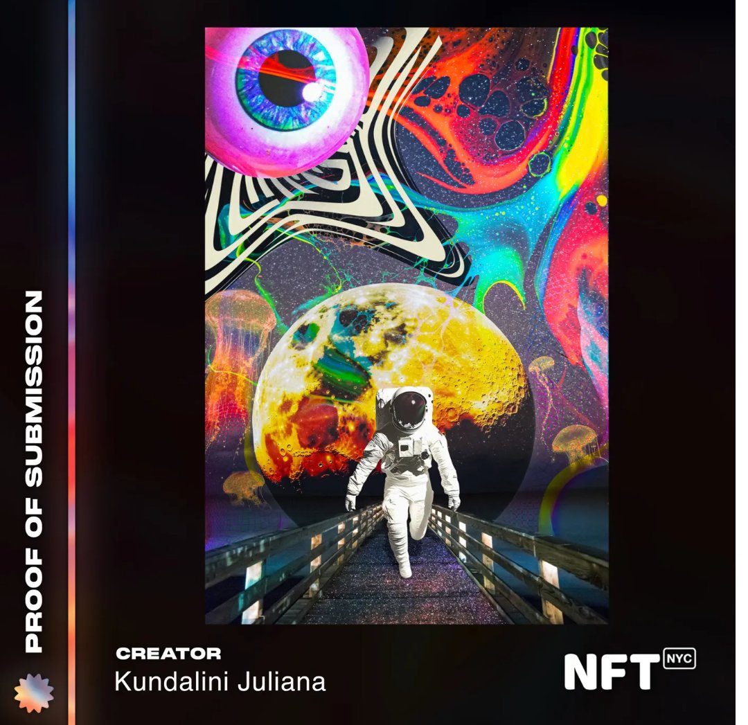 Tonight is the night ✨ Soon at Times Square. Thank you so much <a href="/NFT_NYC/">NFT.NYC</a> ❤️ #LFG #nftnyccommunity