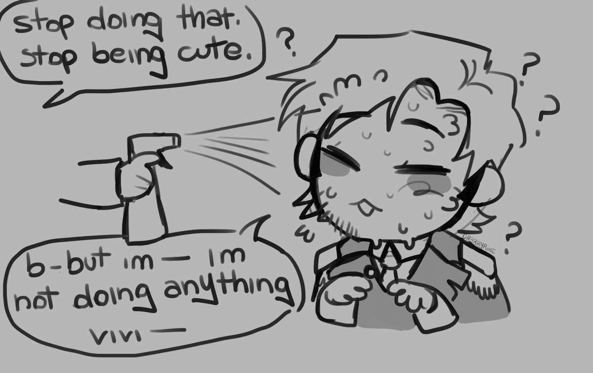 ch3rrypuke's tweet photo. vittogabriel sketch ermmm my skrunklies 
[ #811game ] https://t.co/RtDvYfalbl
