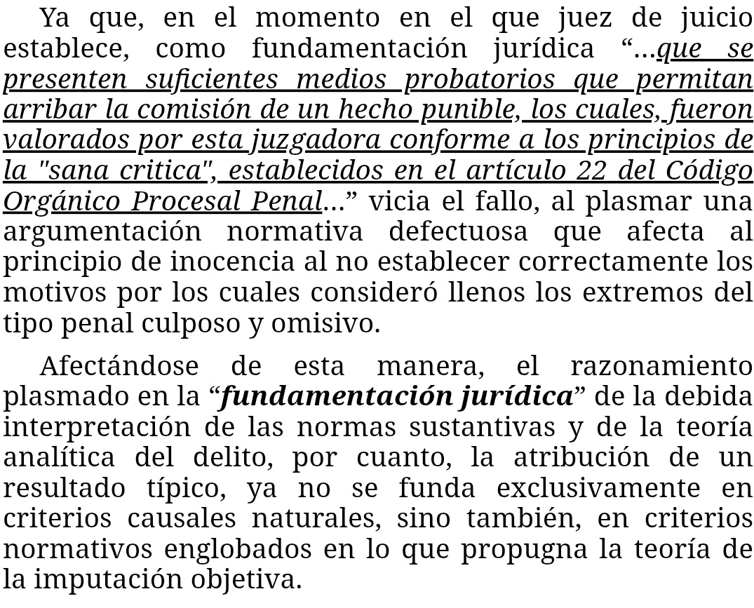 Edgardognr's tweet photo. #DerechoPenal Teoría de la Imputacion Objetiva: para que haya relación de casualidad entre una conducta y un delito, la conducta  debe crear un riesgo jurídicamente desaprobado y ese riesgo debe materializarse en un resultado típico. https://t.co/iFyInG8ik7