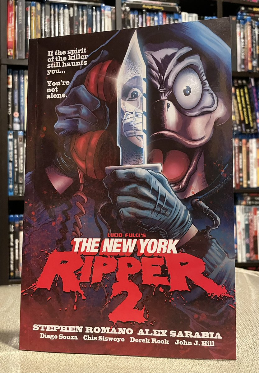 mike_vs_pereira's tweet image. The haunting new @EibonPress graphic novel THE NEW YORK RIPPER 2 is their most fucked up to date. If you happen to be a fan of Lucio Fulci’s sleazy original film, this not only successfully captures its atmospheric vibe but somehow is even more depraved. Read at your own risk!