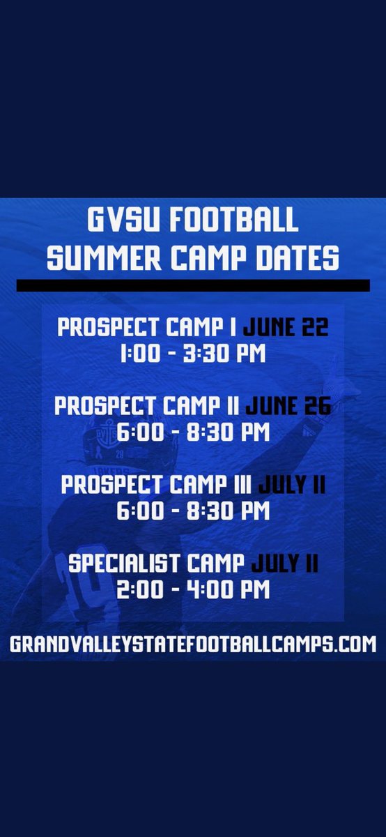 Derek Lesko (@leskoderek) on Twitter photo I will be at GVSU on June 26th. Thank you <a href="/CoachOlsonGVSU/">Coach Ryan Olson</a> & <a href="/CoachPostmaGV/">Nick Postma</a> for the invite! I will be at GVSU on June 26th. Thank you <a href="/CoachOlsonGVSU/">Coach Ryan Olson</a> & <a href="/CoachPostmaGV/">Nick Postma</a> for the invite!