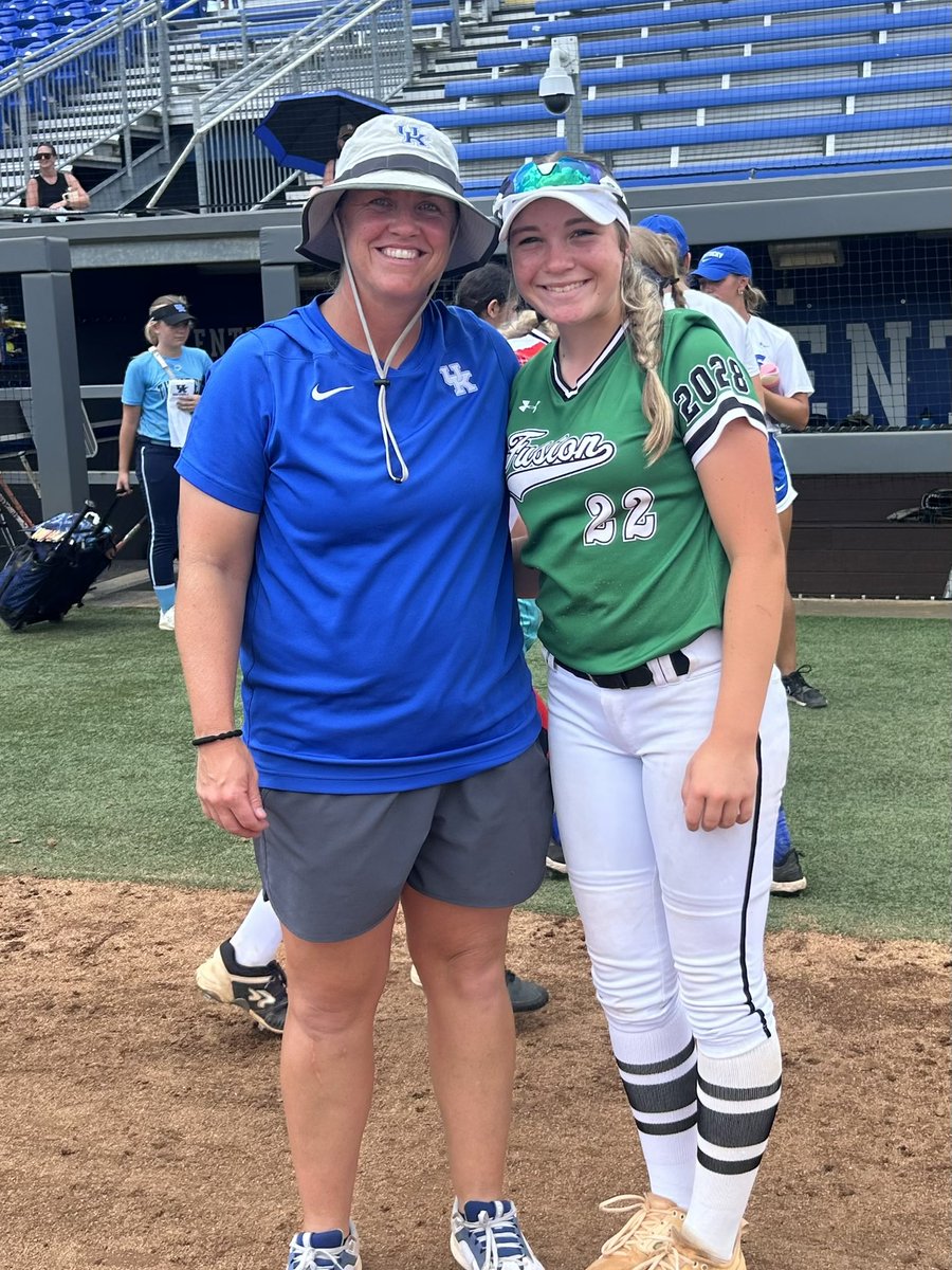 Hadley Swint (@h_swint2028) on Twitter photo Every time I go to <a href="/UKsoftball/">Kentucky Softball</a> camp it gets better! Thank you to <a href="/UKCoachLawson/">Rachel Lawson</a>, <a href="/UKCoachHimes/">Kristine Himes</a>, and <a href="/coachjb_18/">Molly Belcher</a> for all of the drills and pointer that I can take back to games! <a href="/FusionHobgood/">Fusion 14U National Unruh/Hobgood</a> <a href="/sccardsoftball/">Scott County Lady Cardinal Softball</a> <a href="/FusionSB_/">Fusion</a> <a href="/ryandgreenwood/">Ryan Greenwood</a> Every time I go to <a href="/UKsoftball/">Kentucky Softball</a> camp it gets better! Thank you to <a href="/UKCoachLawson/">Rachel Lawson</a>, <a href="/UKCoachHimes/">Kristine Himes</a>, and <a href="/coachjb_18/">Molly Belcher</a> for all of the drills and pointer that I can take back to games! <a href="/FusionHobgood/">Fusion 14U National Unruh/Hobgood</a> <a href="/sccardsoftball/">Scott County Lady Cardinal Softball</a> <a href="/FusionSB_/">Fusion</a> <a href="/ryandgreenwood/">Ryan Greenwood</a>