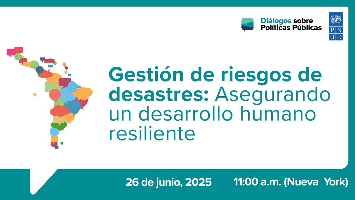 PNUD CR (@pnud_cr) on Twitter photo Los desastres afectan desproporcionadamente a quienes menos tienen.
Desde <a href="/PNUDLAC/">PNUD América Latina y el Caribe</a> en #DiálogosPNUD se analizará cómo construir resiliencia frente al cambio climático y la desigualdad.
🗓️ Jueves 26 de junio – 9:00 A.M 🇨🇷
🧭 ¡Participa desde donde estés!
🔗 Los desastres afectan desproporcionadamente a quienes menos tienen.
Desde <a href="/PNUDLAC/">PNUD América Latina y el Caribe</a> en #DiálogosPNUD se analizará cómo construir resiliencia frente al cambio climático y la desigualdad.
🗓️ Jueves 26 de junio – 9:00 A.M 🇨🇷
🧭 ¡Participa desde donde estés!
🔗