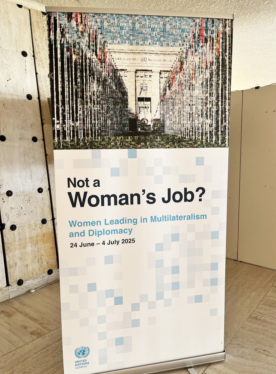 #Cuba 🇨🇺 presente en exhibición conmemorativa del Día Internacional de las #Mujeres en la #Diplomacia, organizada en el Palacio de las Naciones Unidas en #Ginebra.

#DiplomaciaRevolucionaria 
#MujeresEnRevolución 

misiones.cubaminrex.cu/es/articulo/cu…