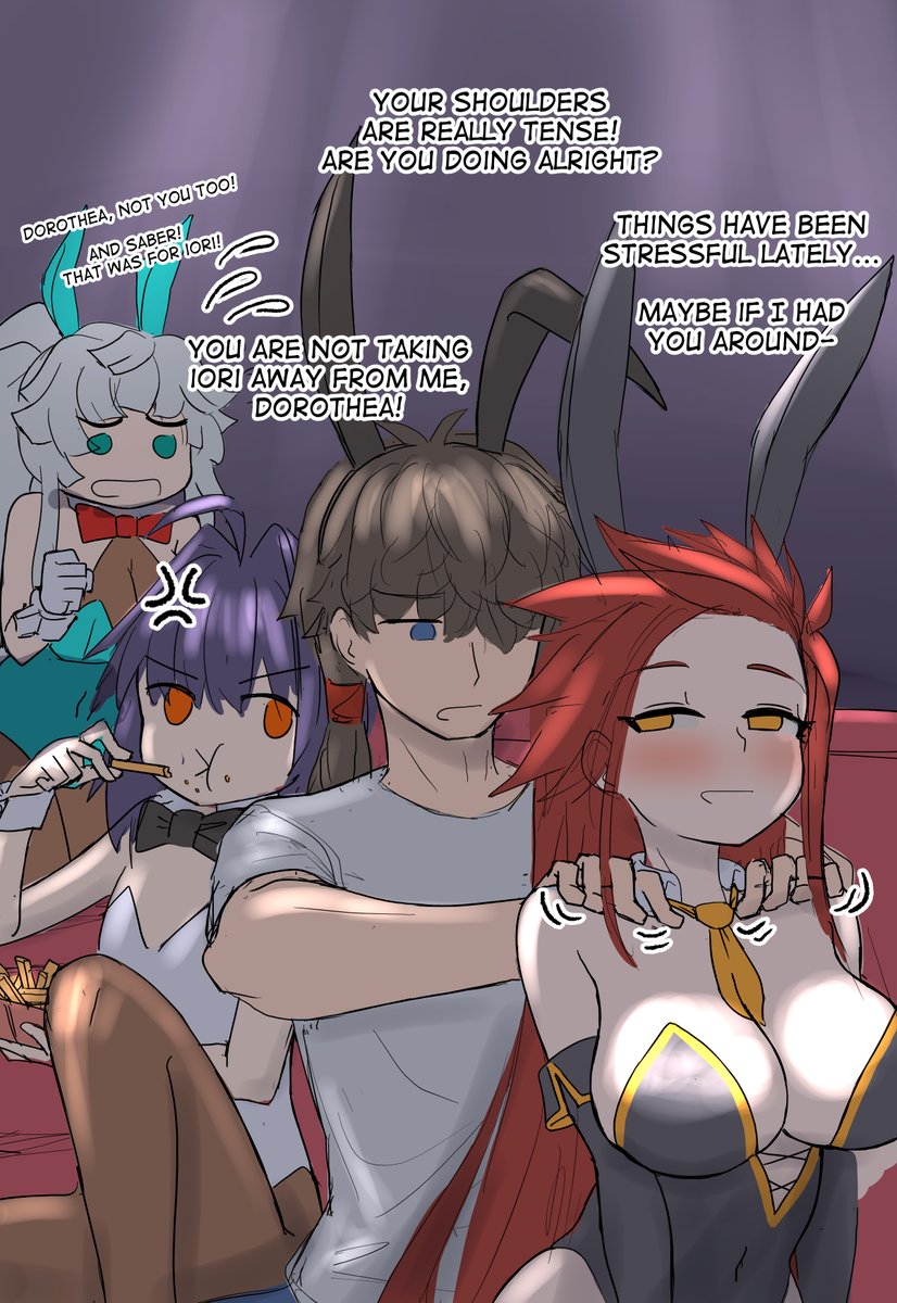 Bunny Dorothea joins the party.
When is she gonna get some more screentime?
#FGO #FateSR