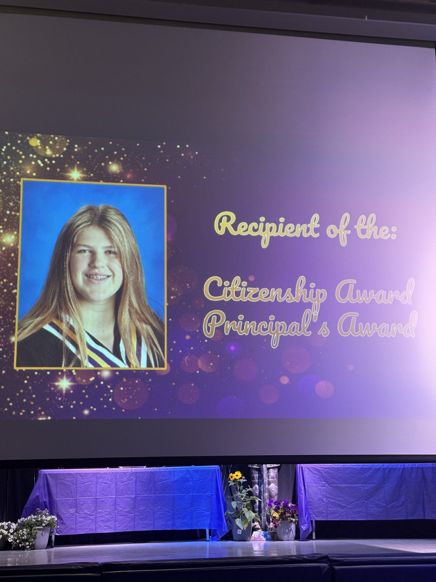 grt_cdn_hoser's tweet image. Very proud of Charlotte tonight, as she graduates from Grade 8 and begins a new chapter this fall, as she enters Grade 9! Charlotte graduated with honours and won the Citizenship Award & the Principal’s Award!