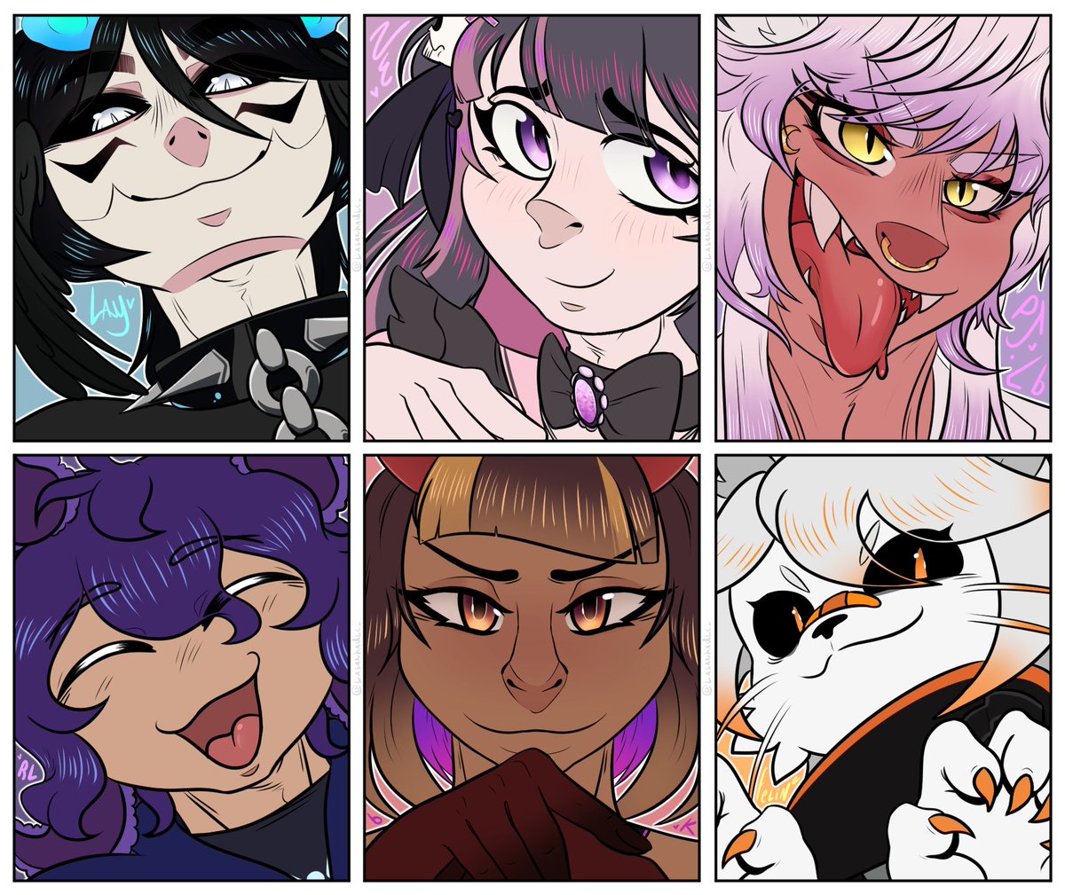 Lasanhadlc_'s tweet photo. 🦎Final art results! :3🦎
Hope ya'll liked! | Espero que todos tenham gostado!
Podem usar de perfil se quiserem| Can be used as profile if want
VTUBERS:
@Lay_riev
@anouwie
@pj_lobinho
@ReppyLottl
@bekkaVT
@FelineEntity
#NouwieFanart #ReppyArts #bekkarts #TechCatArt https://t.co/A8RqwfGcOt