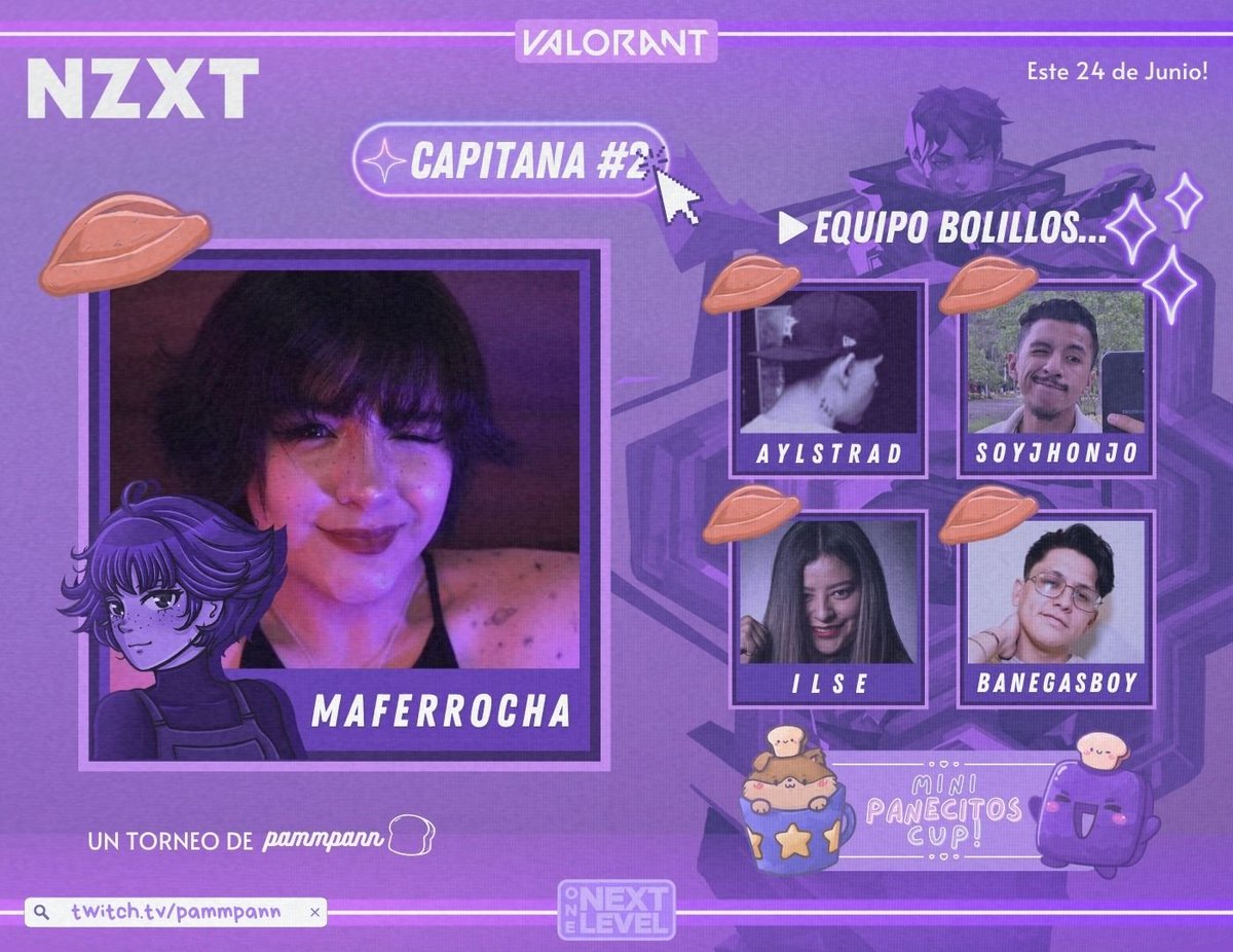 Jhonjo 🦆🇨🇴 (@soyjhonjo) on Twitter photo YA EN STREAM PARA EL #MiniPanecitosCup VAMOS TEAM BOLILLOS!! Liderado por la bella <a href="/MaffyRocha/">🌸 MaferRocha 🌸</a> y las cabras <a href="/Aylstrad/">AJMX Ayala</a> <a href="/ace_ilse/">ACE IlsE y Lu 🐺</a> <a href="/banegasboy/">BanegasBoy ⚡️</a> 🫶🫶 YA EN STREAM PARA EL #MiniPanecitosCup VAMOS TEAM BOLILLOS!! Liderado por la bella <a href="/MaffyRocha/">🌸 MaferRocha 🌸</a> y las cabras <a href="/Aylstrad/">AJMX Ayala</a> <a href="/ace_ilse/">ACE IlsE y Lu 🐺</a> <a href="/banegasboy/">BanegasBoy ⚡️</a> 🫶🫶