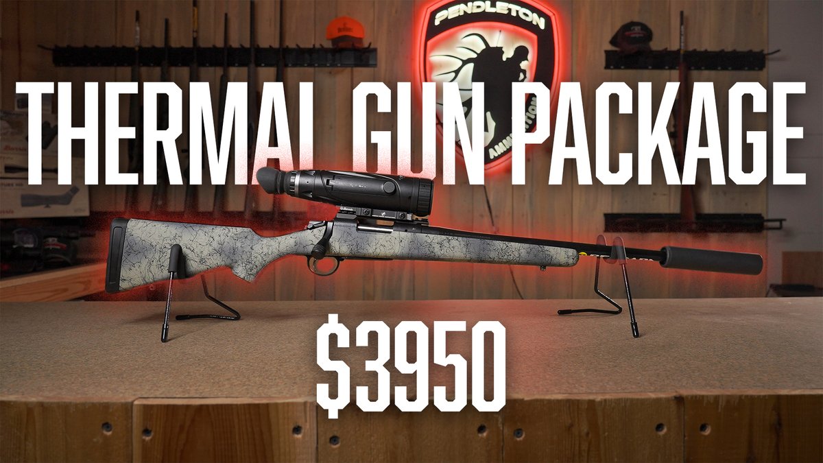 The Ultimate Thermal Hunting Package

Bergara Wilderness Ridge - 18" SP (6.5 CM)
Burris Optics BTS35 v3 Thermal Scope
200 Rounds of Ammo (100 Gr ELD-VT - 3200 FPS)
Boyt Gun Case and Shipping Included

#bergararifles @BergaraUSA <a href="/BurrisOptics/">Burris Optics</a> #burrisoptics #hunting #nighthunting