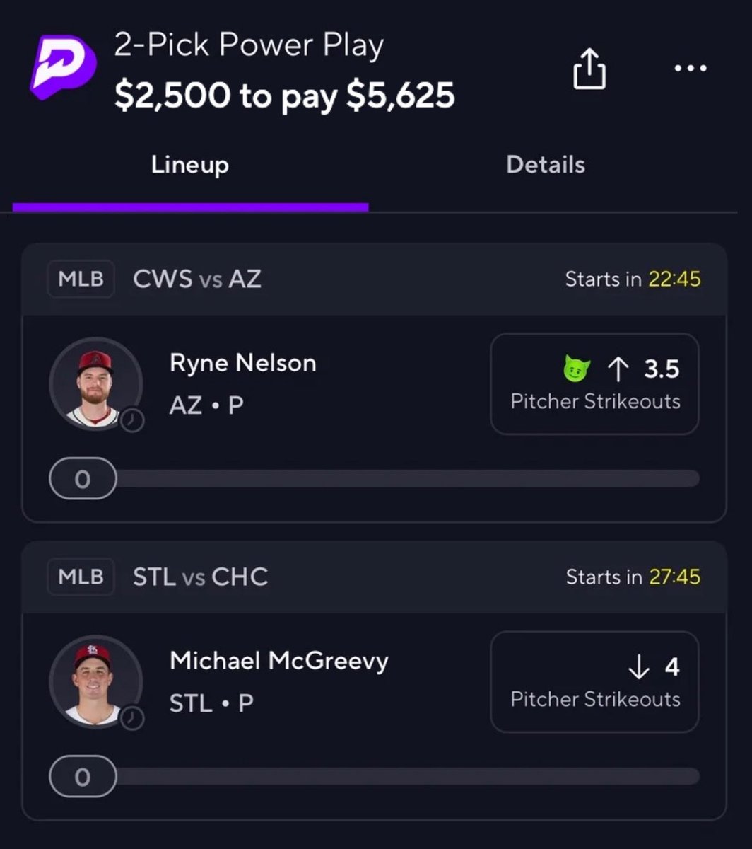 PickCityHQ's tweet photo. If this hits, $2,500 to 1 person this week! 😈

All you have to do is like and comment to enter! ✅

What’s with Prizepicks always updating the UI design on the app. 🤣 https://t.co/HxSlaqQGh4