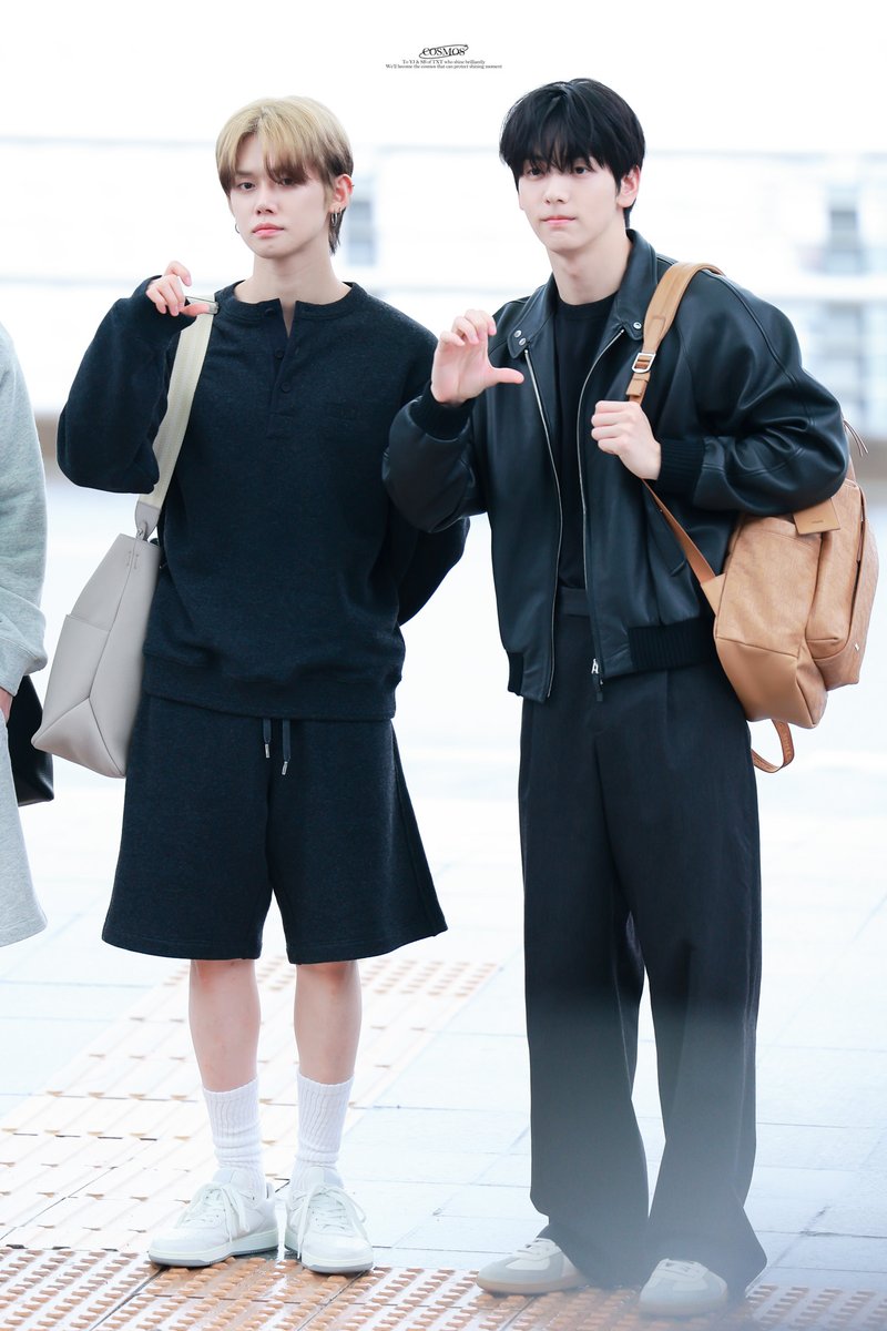 cosmos_913's tweet image. [HQ] 250625 ✈️

#YEONJUN #연준 #SOOBIN #수빈 
#투모로우바이투게더 #TXT
