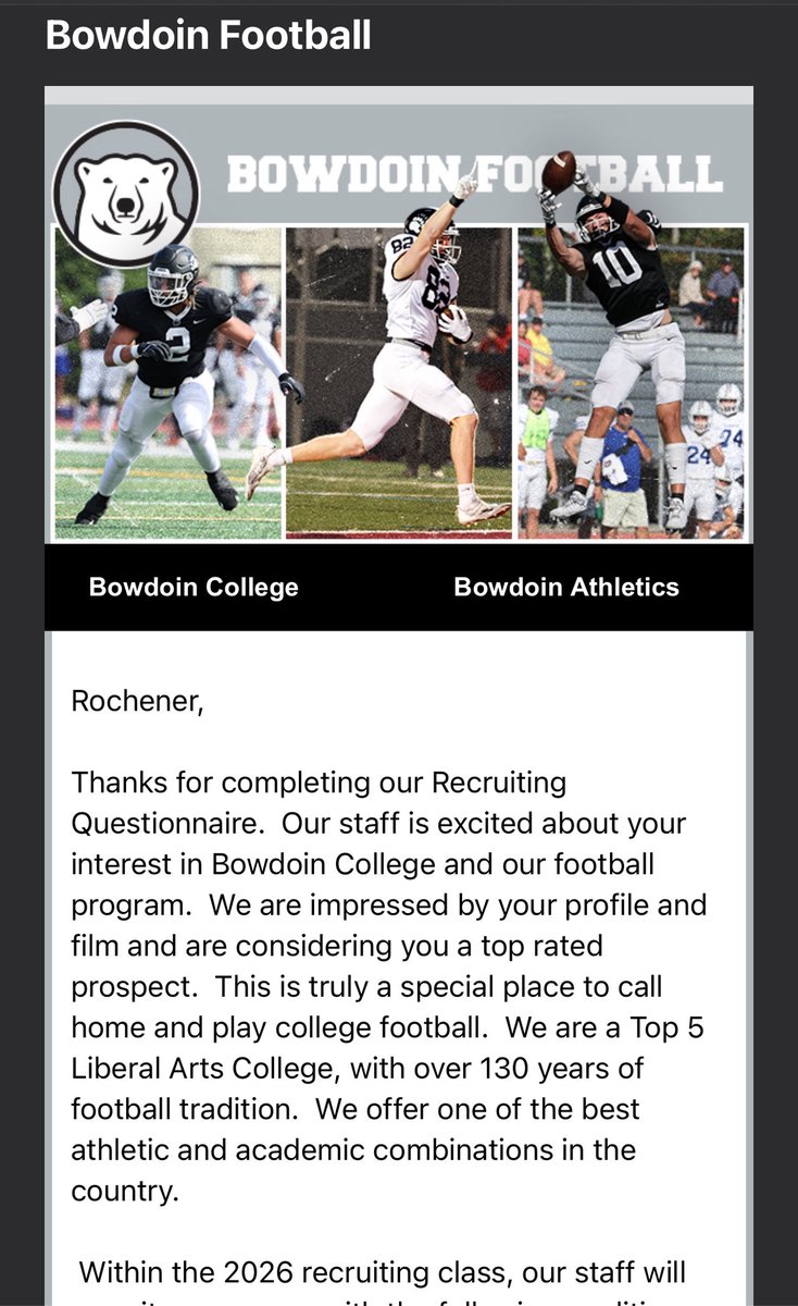 Rochener Ezekiel Seraphin III (@zeekseraphin) on Twitter photo Thank you, <a href="/CoachMichaeles/">Jonathan Michaeles</a>, for inviting me to visit <a href="/BowdoinFB/">Bowdoin Football</a>. I had a wonderful conversation with <a href="/CoachBJHammer/">William Hammer</a> and thoroughly enjoyed discussing football and exploring the campus with <a href="/mdeitrick44/">Mike Deitrick</a>. Looking forward to further conversations. <a href="/Coach_Gonzo1357/">Alex Gonzalez</a> <a href="/Coach_Sime81/">Coach Sime</a> Thank you, <a href="/CoachMichaeles/">Jonathan Michaeles</a>, for inviting me to visit <a href="/BowdoinFB/">Bowdoin Football</a>. I had a wonderful conversation with <a href="/CoachBJHammer/">William Hammer</a> and thoroughly enjoyed discussing football and exploring the campus with <a href="/mdeitrick44/">Mike Deitrick</a>. Looking forward to further conversations. <a href="/Coach_Gonzo1357/">Alex Gonzalez</a> <a href="/Coach_Sime81/">Coach Sime</a>