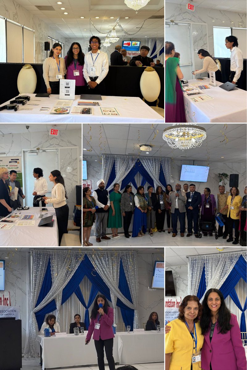 Member Spotlight 
our member Sangeeta Shrivastava joined a panel at a community health seminar The focus: latest advances in diabetes prevention and management. She along with her students also brought offered upper body composition analysis and personalized nutrition guidance.