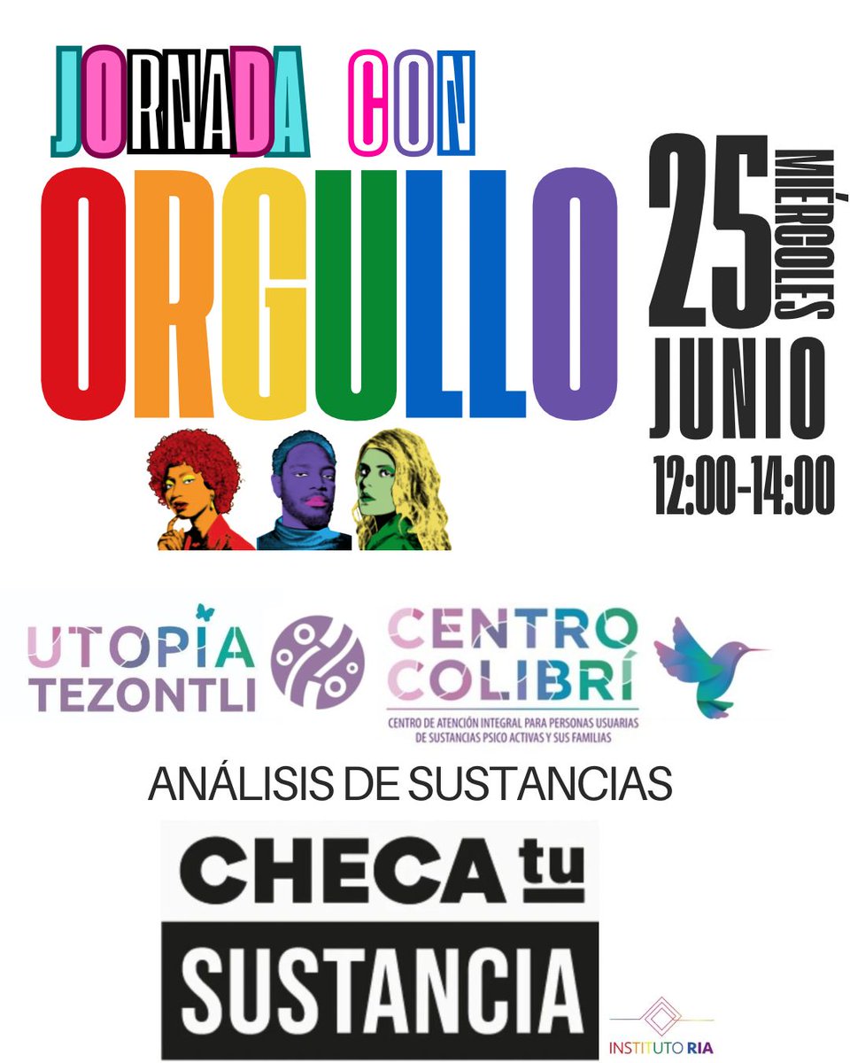 ANÁLISIS DE 💊 SIN COSTO EN ✨UTOPÍA TEZONTLI, IZTAPALAPA ✨
Nos vemos de 12:00 a 14:00 para resolver dudas, regalarte stickers y ANALIZAR TUS DULCES.