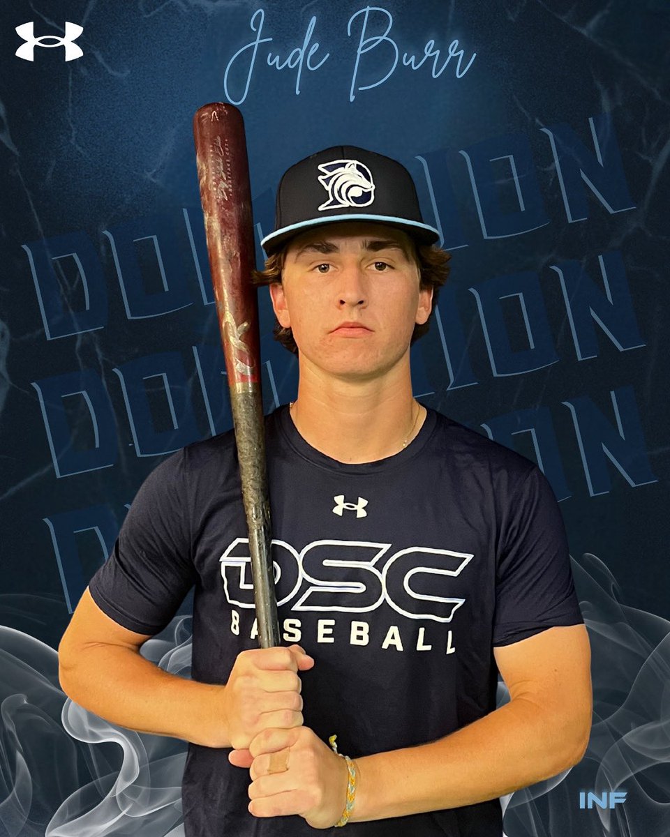 🚨Roster Alert 🚨                                                             

Welcome Jude Burr (<a href="/burr_jude16/">Jude Burr</a>) to the DSC family🐺 

Class of 2026 INF

#DSCBaseball #DSCWolves