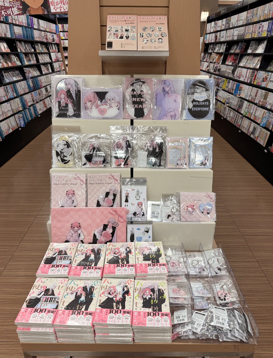 コミLab.】 2月に池袋で実施された『恋せよまやかし天使ども』POPUPで