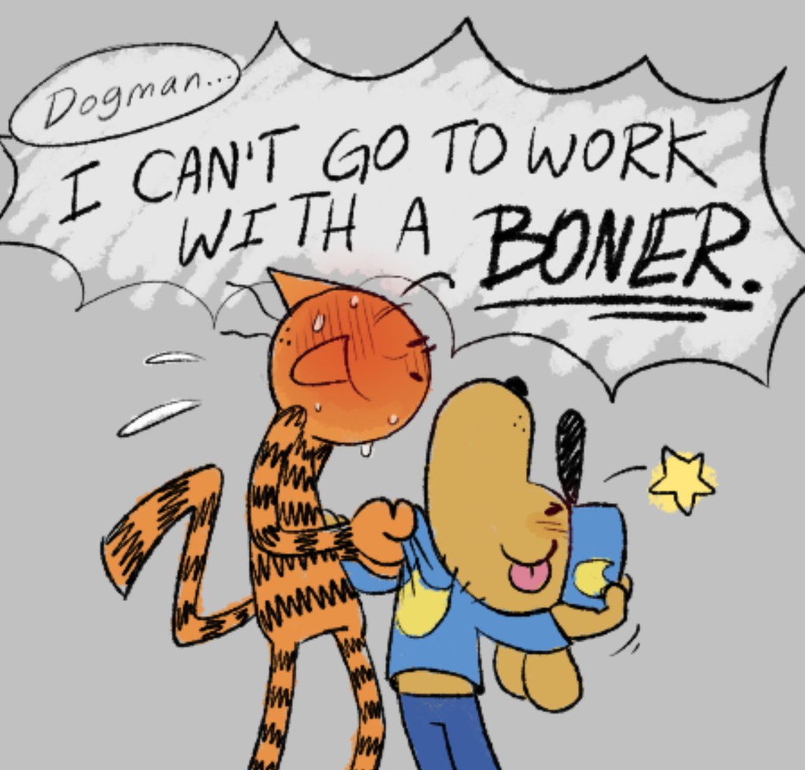 teehee
#dogman #peteythecat #dogmanxpetey #deteynsfw 
.
.
.
will doodle the bedtime request soon aswell uwu