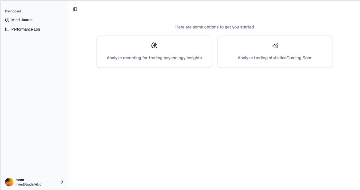 _traderkit's tweet photo. Soon, all early access members will have a way easier time accessing their past mental analysis sessions. 

Already in the early access? 
Curious do you use automated/manual tools to analyze your mentals after trading? 🚀

https://t.co/LhioqHFAHZ

#trading #TradingPsychology https://t.co/U9qe7VbswC