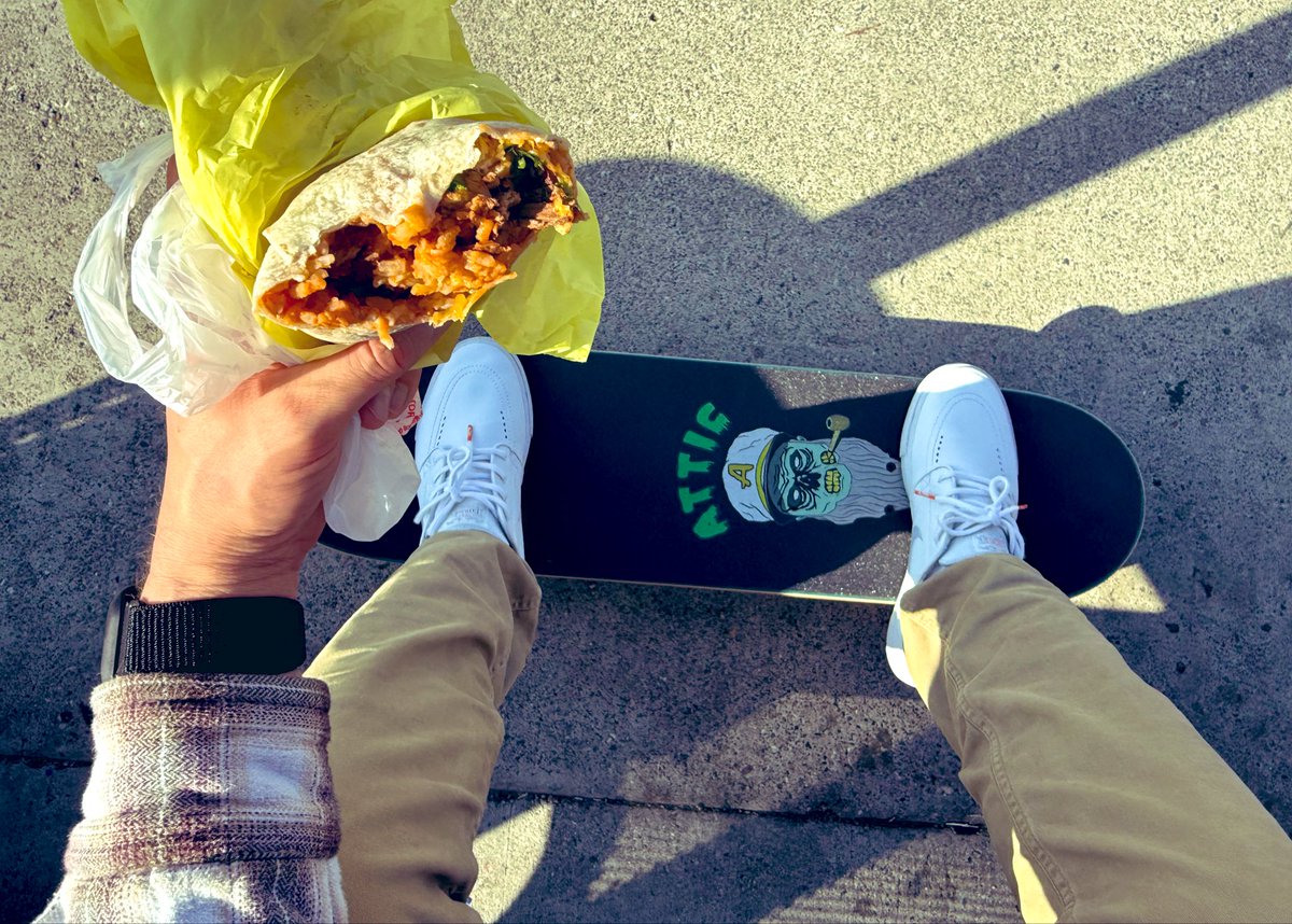 Post-Work Therapy: 
My Wood and a Birria Burrito.