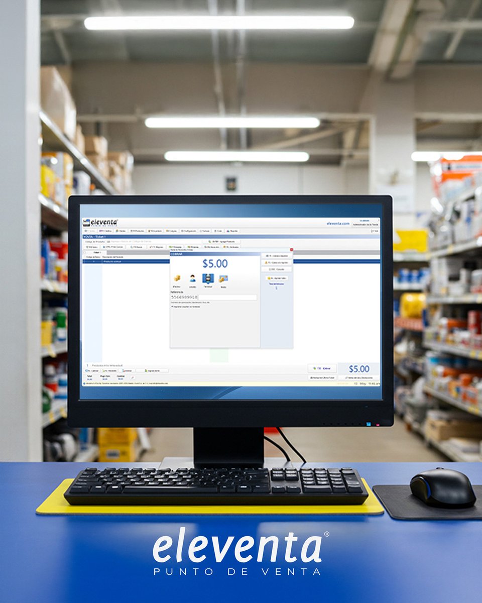eleventa's tweet photo. 🗣️ ¡Administra tu tienda de abarrotes como un experto! ‼️ Dile adiós a la libreta y hola a  #eleventa Punto de Venta. https://t.co/DOxRkTCmbd