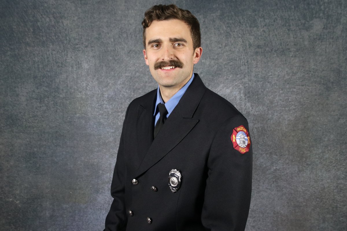 Dan Sampson has been reclassified to the rank of Firefighter/Paramedic! He's now serving Madison's west side from Fire Station 2 on Grand Canyon Drive. Congratulations, FF/PM Sampson!