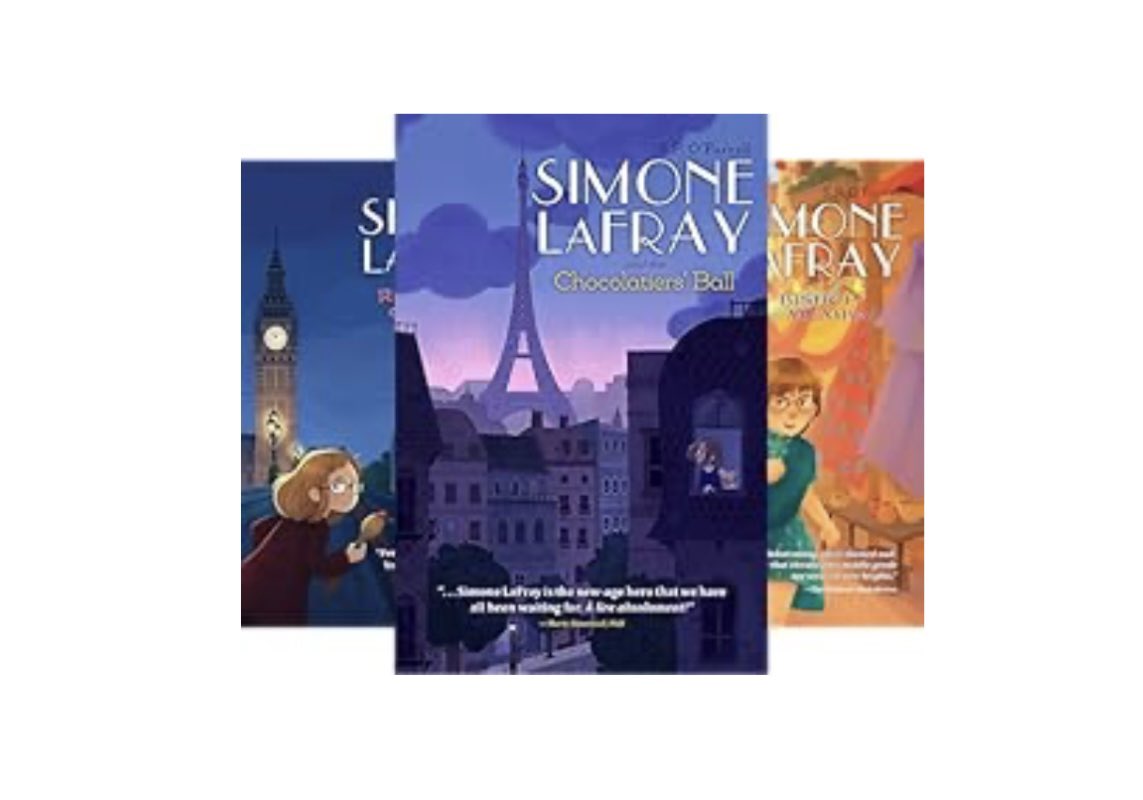Chocolatiers’ Ball “… fun Paris adventure with strong heroine.”

Red Wolves of London “Perfectly plotted and triumphant!”

Bishop of Mumbai “… engaging battle of wit, willpower, and deception.”

⭐️⭐️⭐️⭐️⭐️ #SimoneLaFrayMysteries 
amazon.com/Simone-LaFray-…