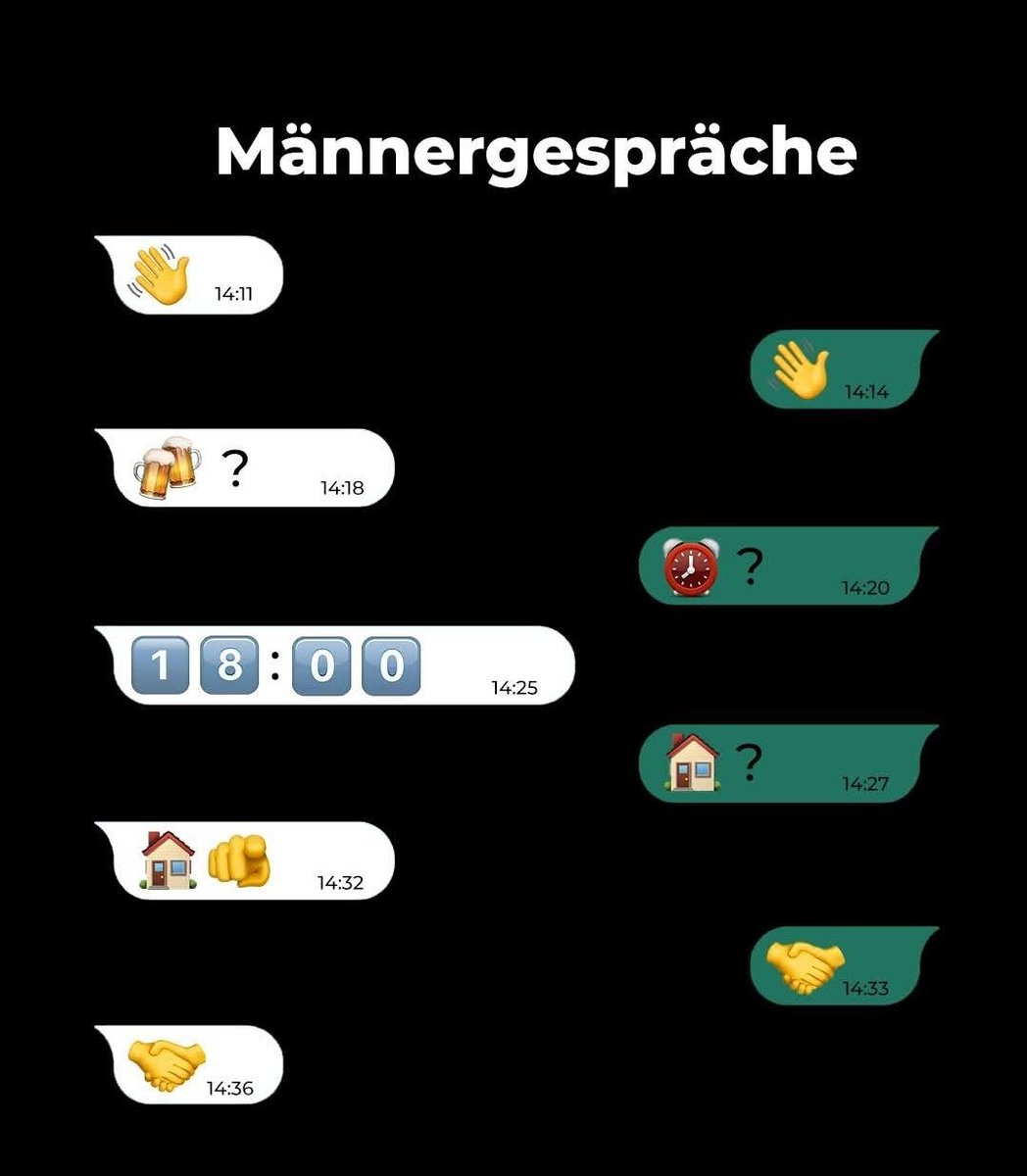 Ist das so, Jungs? 🤣🤣🤣